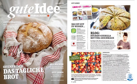 GourmetGuerilla in Tengelmann Kundenmagazin guteIdee | GourmetGuerilla.de