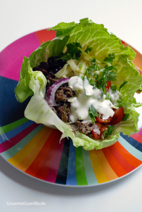 Superschnelle Slow-Carb Salat-Bowls „TexMex” | GourmetGuerilla.de
