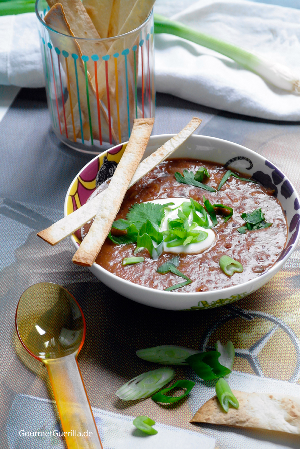 Rote Bohnensuppe Mexican Style #rezept #GourmetGuerilla #vegetarisch