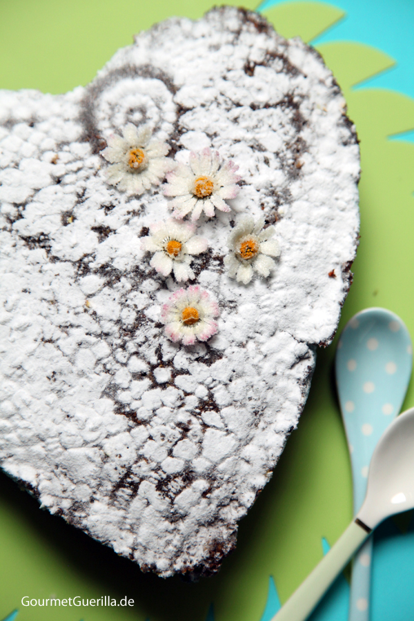 Saftige Mohn-Orangen-Brwonies #rezept #gourmetguerilla #ohneMehl #backen