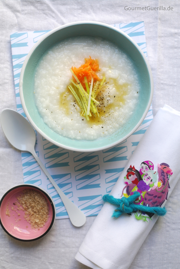 Congee Das einfachste Essen der Welt angerichtet #rezept #gourmetguerilla