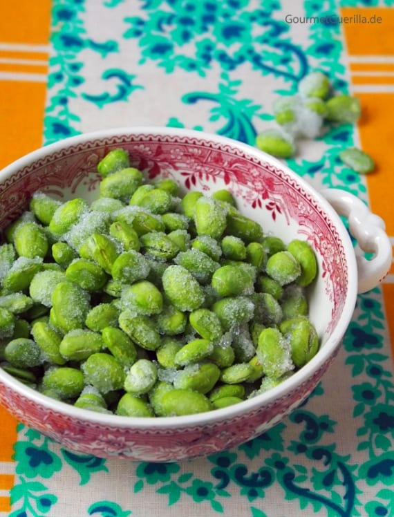 {vegan & fettarm} Edamame Dip. Ein köstliches Schätzchen aus dem Eis