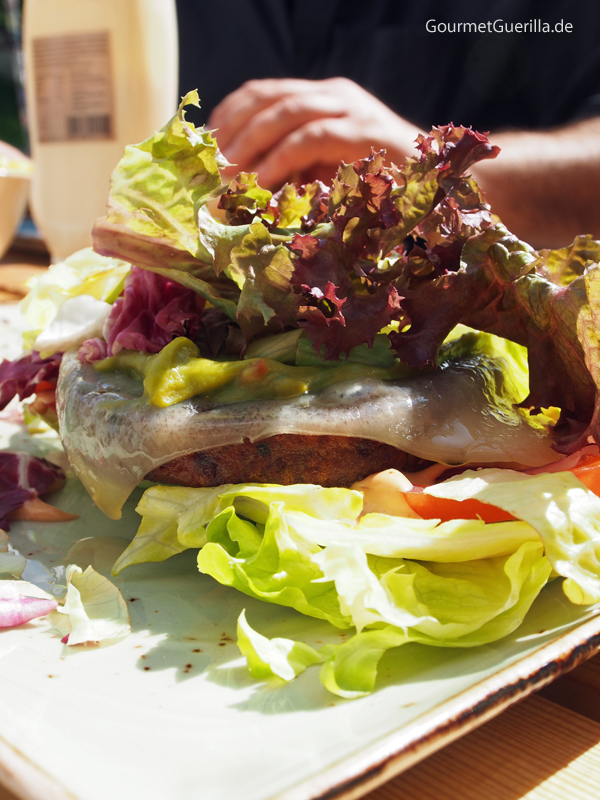 Hans im Glück Hamburg Brotloser Burger