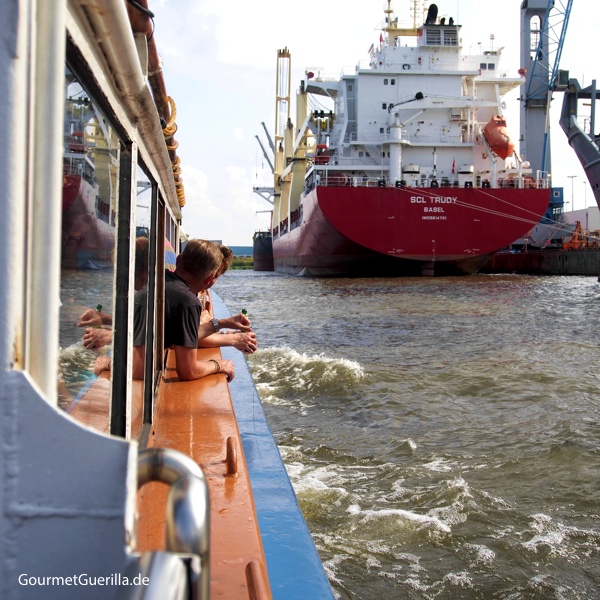 Frau Hedi Hafenrundfahrt Hamburg Tipps Hafen #gourmetguerilla