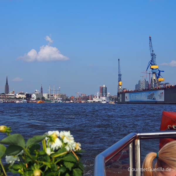 Frau Hedi Hafenrundfahrt Hamburg Tipps Hafen #gourmetguerilla 