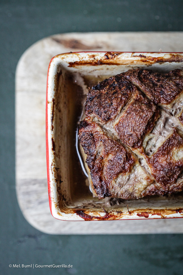 Hausgemachter Leberkäse mit Coleslaw | GourmetGuerilla.de