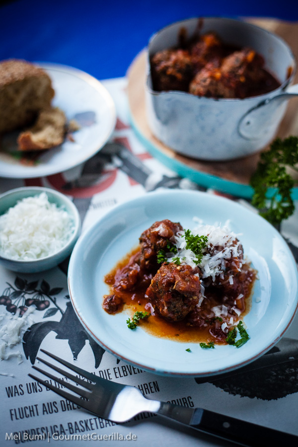 Marinara Meatballs aus dem Schnellkochtopf | GourmetGuerilla.de