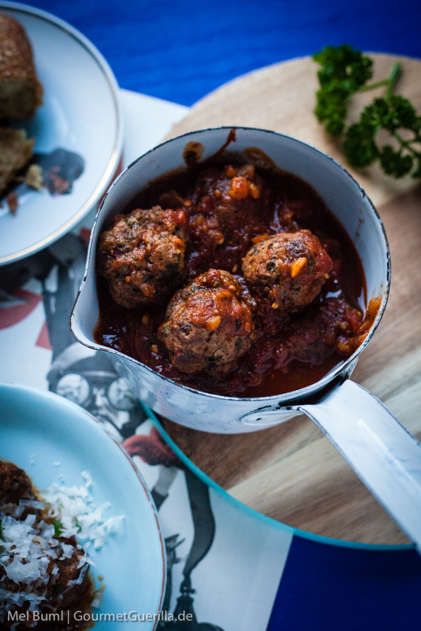 {Schnellkochtopfen} Pikante Marinara- Meatballs. Sensationell ...