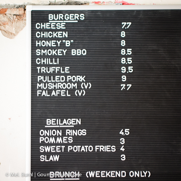 Speisekarte Ottos Burger Grindelhof Hamburg | GourmetGuerilla.de