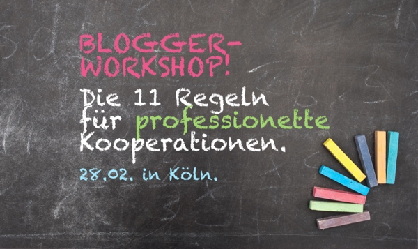 Blogger-Workhop in Köln mit GourmetGuerilla