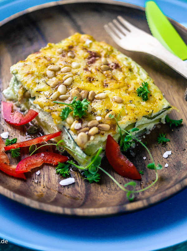 Low Carb Zucchini-Quark-Lasagne | GourmetGuerilla.de