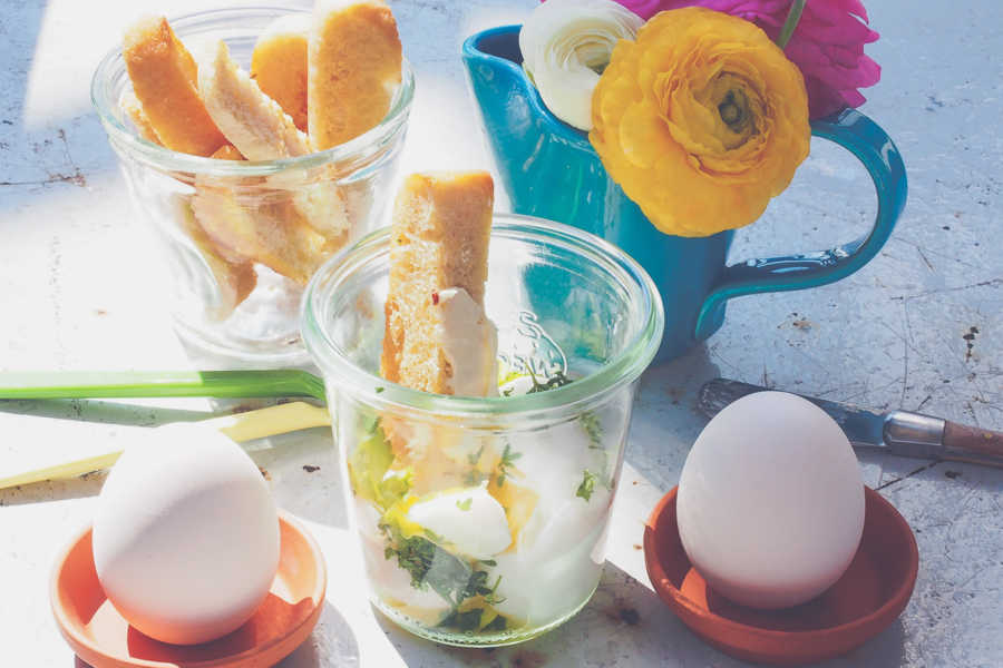 Kräuter-Eier im Glas | GourmetGuerilla.de