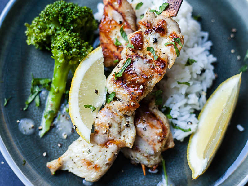 Zitronenhähnchen-Spieße | GourmetGuerilla.de