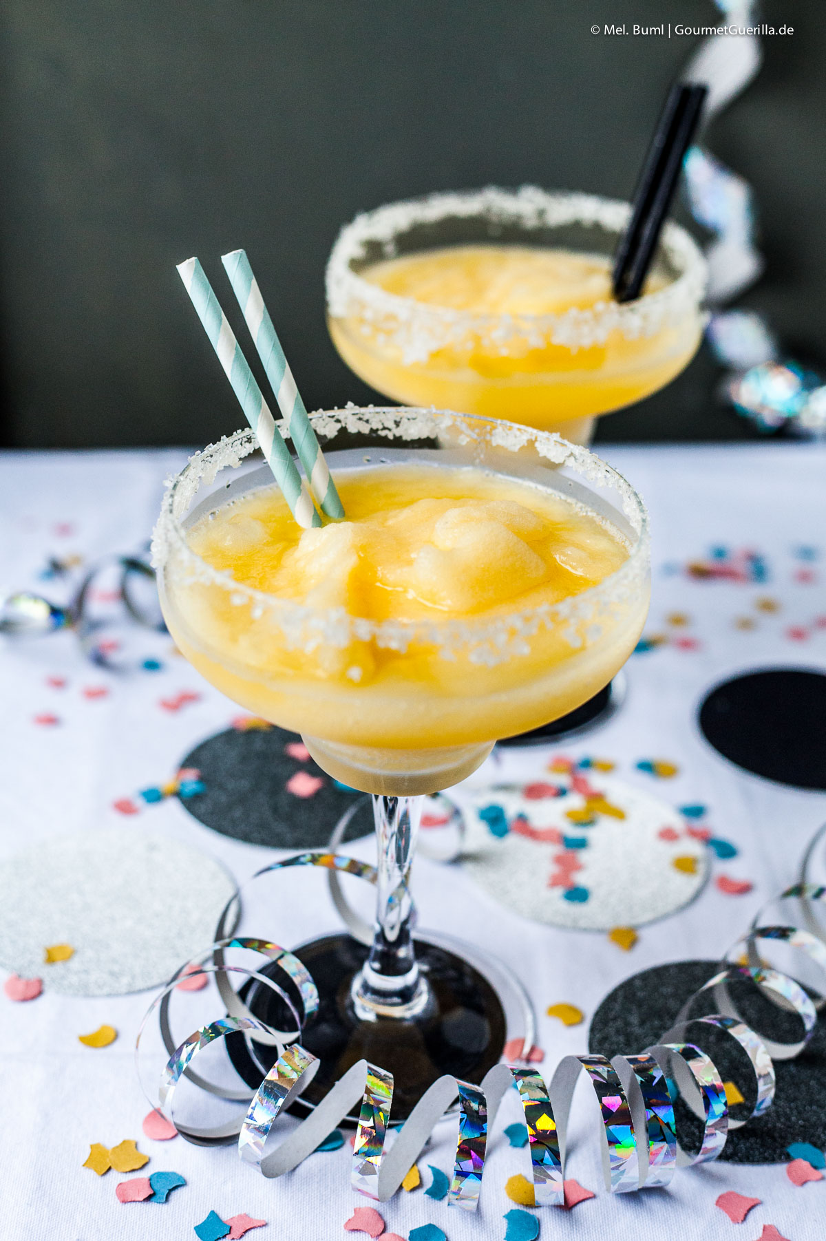 Frozen Pfirsich Margaritas | GourmetGuerilla.de