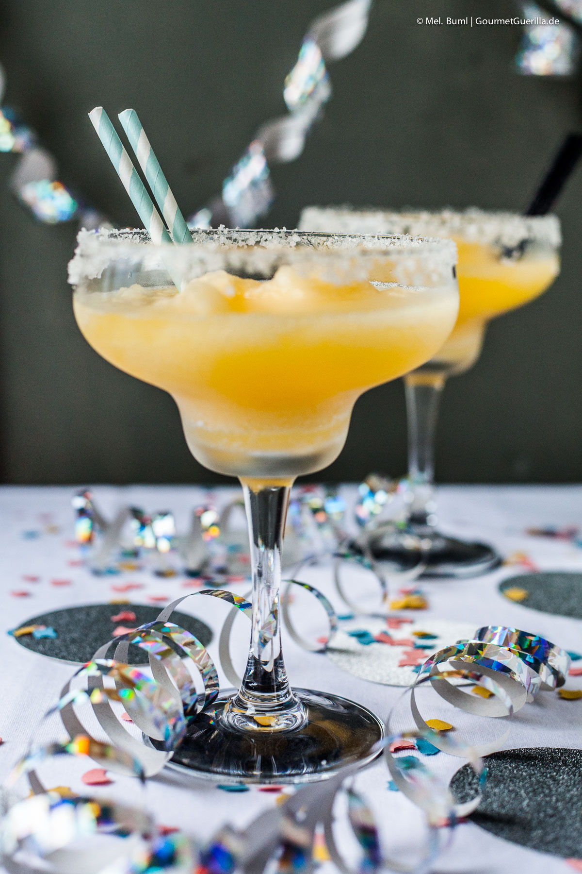 Frozen Pfirsich Margaritas | GourmetGuerilla.de