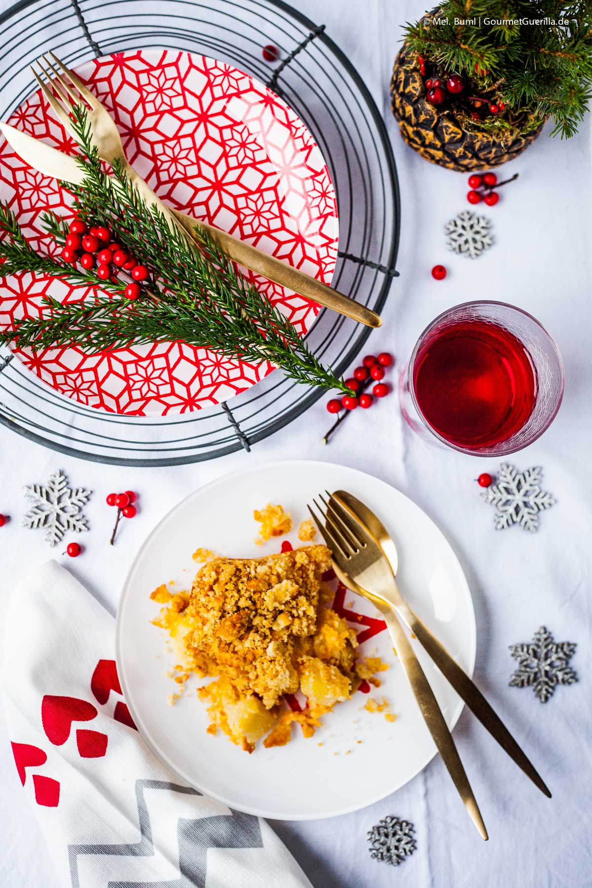 North Carolina Weihnachts-Auflauf mit Ananas und Cheddar | GourmetGuerilla.de