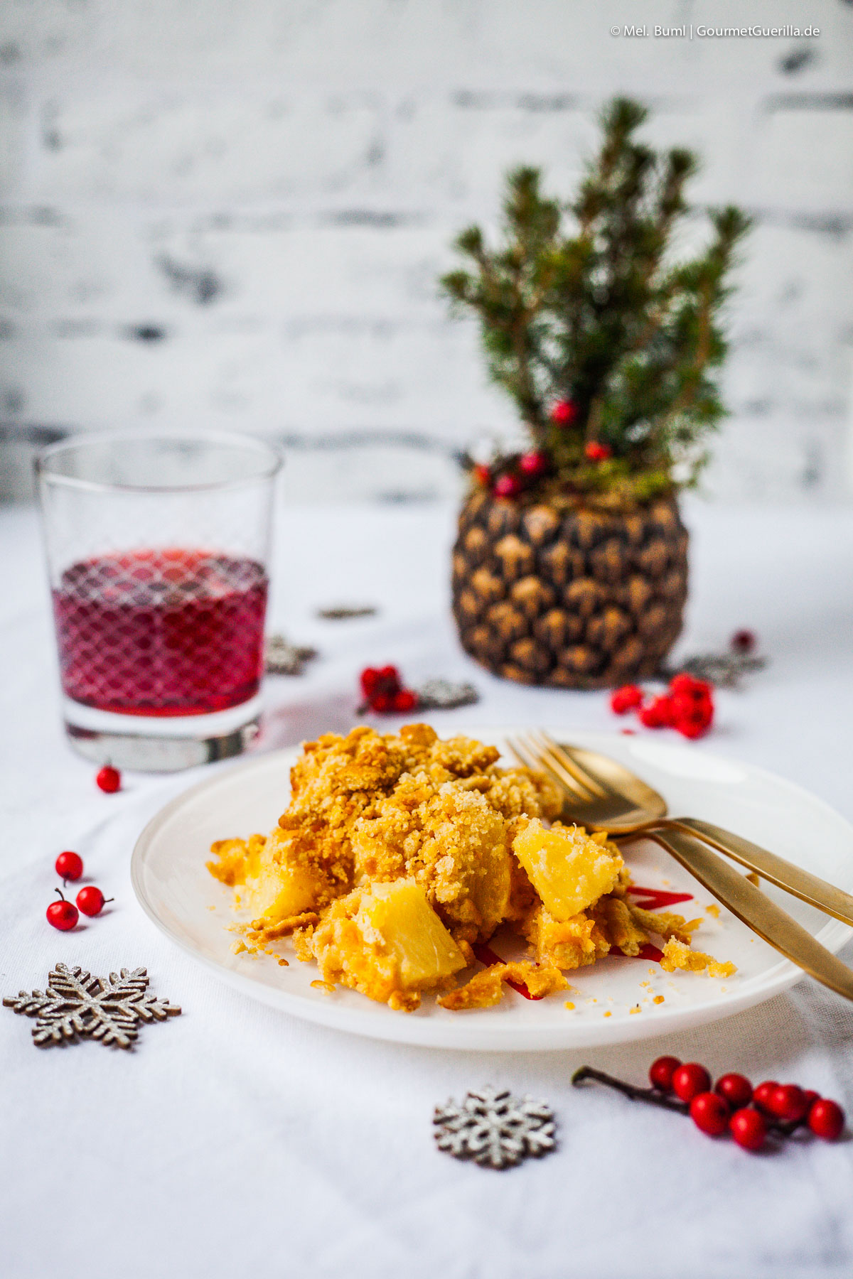 North Carolina Weihnachts-Auflauf mit Ananas und Cheddar | GourmetGuerilla.de
