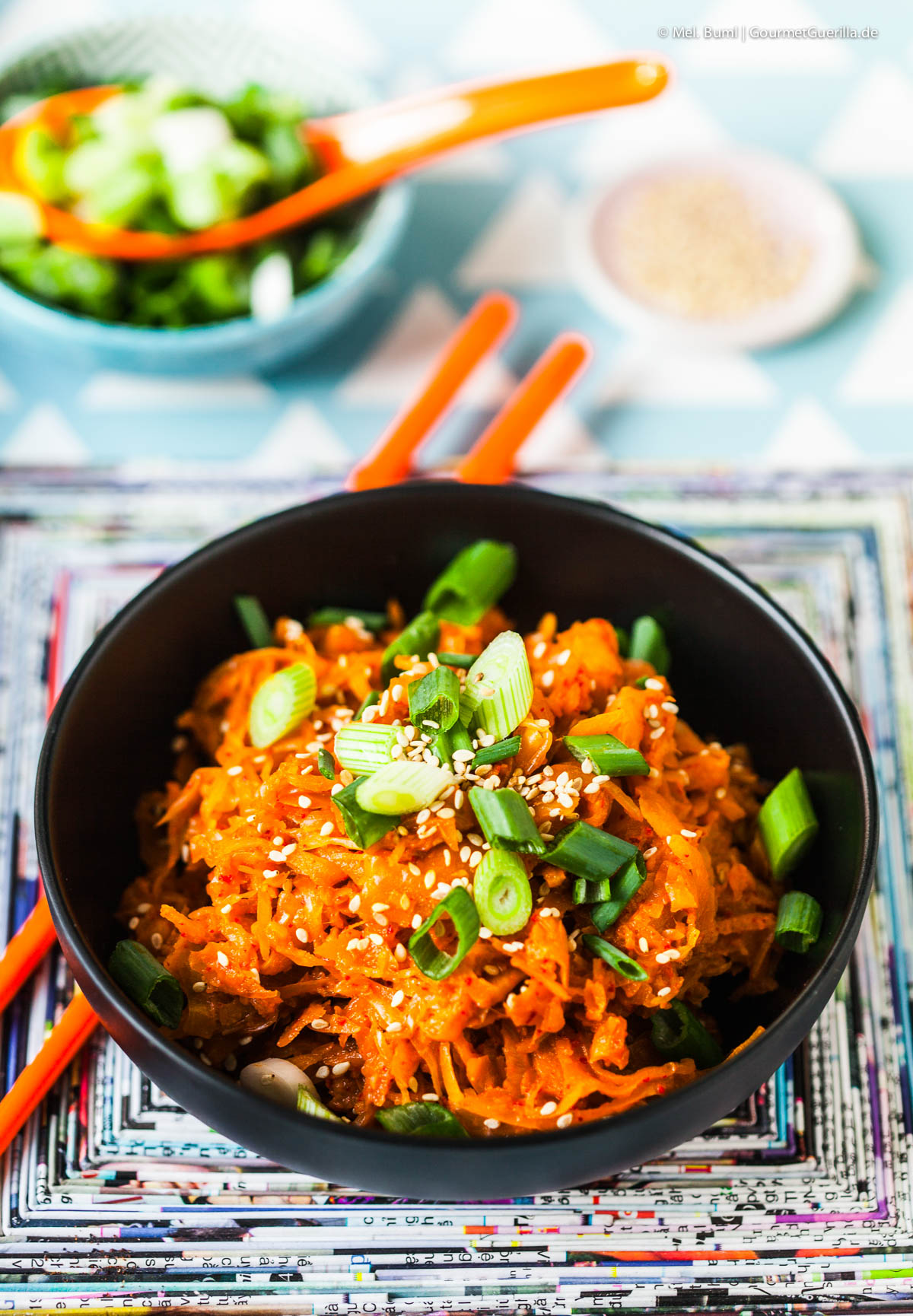 2-Minuten Instant Kimchi - blitzschnell, koreanisch scharf mit viel Vitamin C | GourmetGuerilla.de