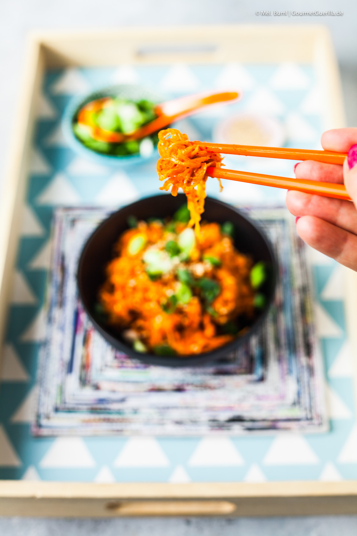 2-Minuten Instant Kimchi - blitzschnell, koreanisch scharf mit viel Vitamin C | GourmetGuerilla.de