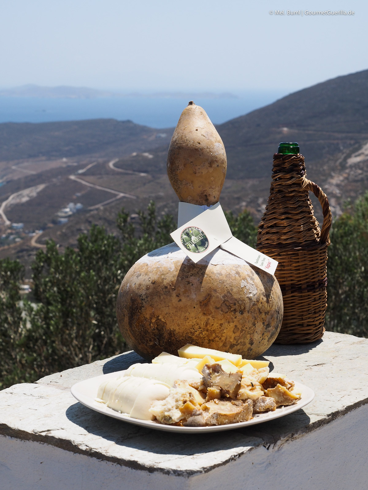 Kapiki Käse Reisebericht Tinos Foodpath griechische Insel Kykladen Griechenland | GourmetGuerilla.de