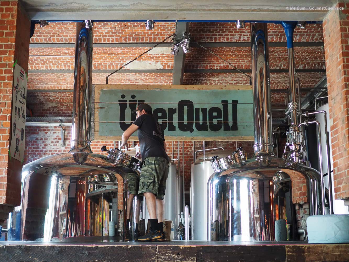 Überquell Micro Brewery, Biergarten und Pizzeria in Hamburg St. Pauli | GourmetGuerilla.de