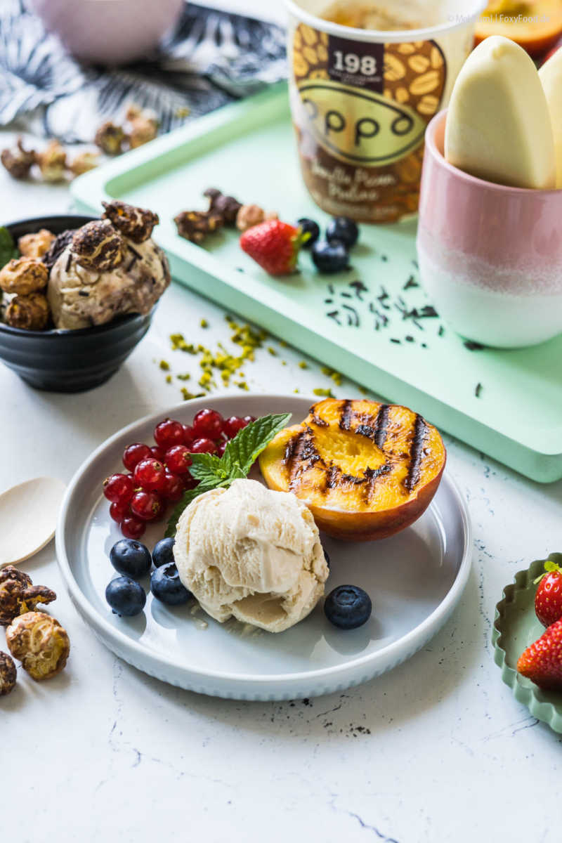 Tipps für Lieblings-Eisbecher mit wenig Kalorien und gutem Gewissen Oppo Eiscreme | FoxyFood.de