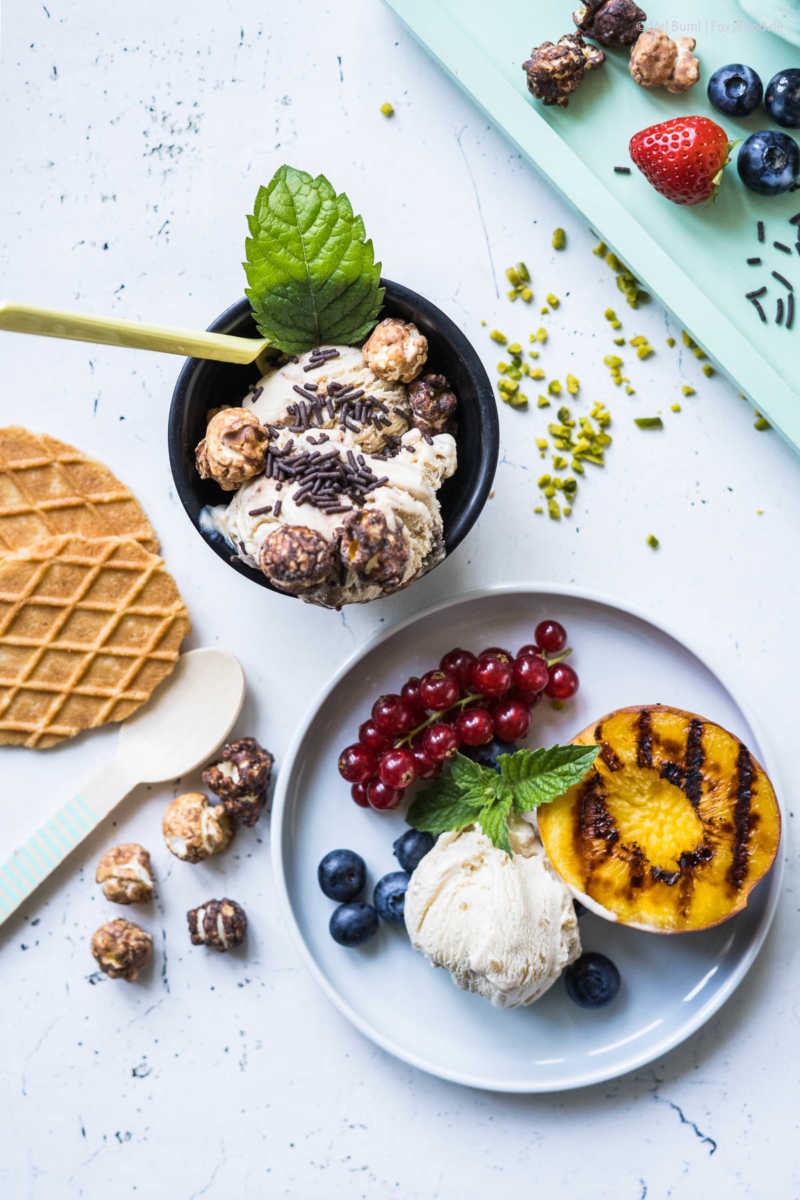 Tipps für Lieblings-Eisbecher mit wenig Kalorien und gutem Gewissen Oppo Eiscreme | FoxyFood.de